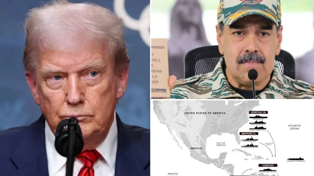 Trump 'Vururuz' dedi, Maduro tehdide rest çekti