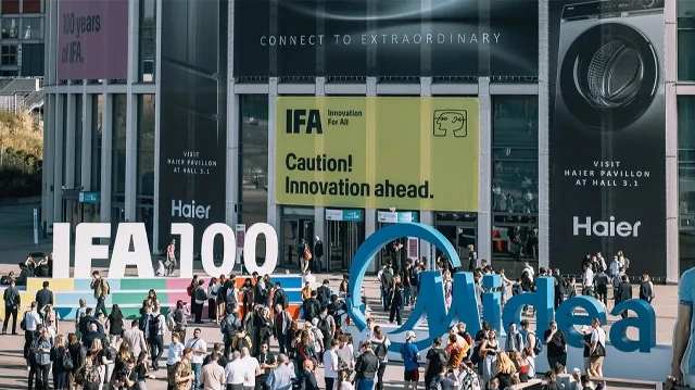 L'édition 2025 du salon international de l'électronique grand public de Berlin (IFA) au centre d'exposition de Berlin, en Allemagne.