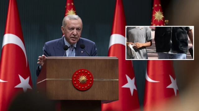Cumhurbaşkanı Erdoğan, suça karışan çocuk meselesinin sosyolojik, psikolojik, pedagojik ve ailevi boyutlarıyla ele alınması gerektiğini vurguladı.