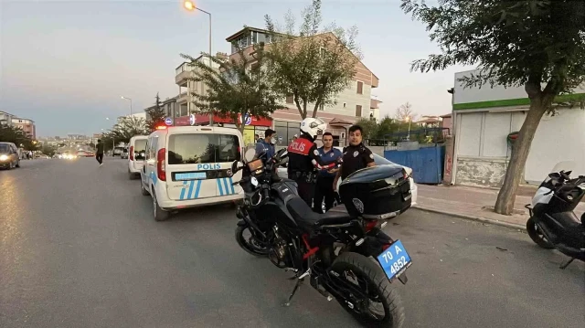 Motosiklet de çekiciyle otoparka çekildi.