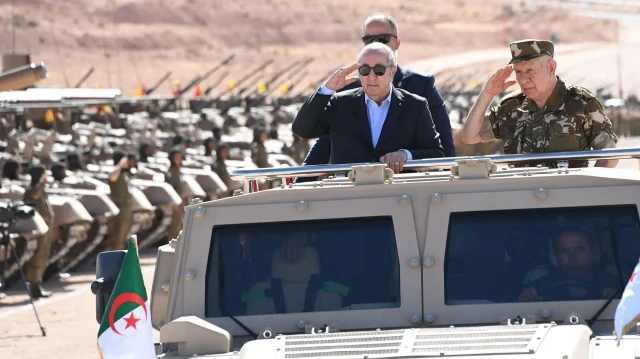 Le président algérien Abdelmadjid Tebboune.