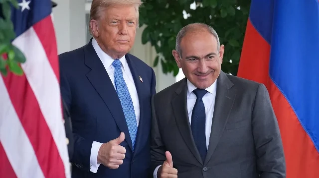Дональд Трамп и Никол Пашинян.