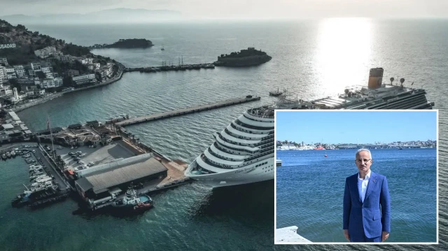 Kuşadası Limanı zirvede.