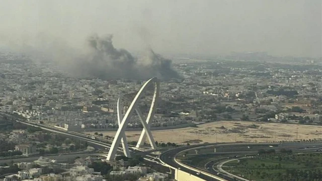 De puissantes explosions ont secoué Doha, la capitale du Qatar