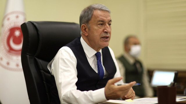Turkey's National Defense Minister Hulusi Akar