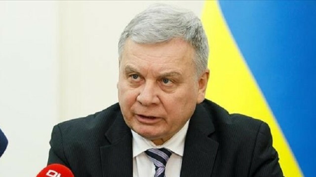 Ukraine’s defense minister Andrii Taran 