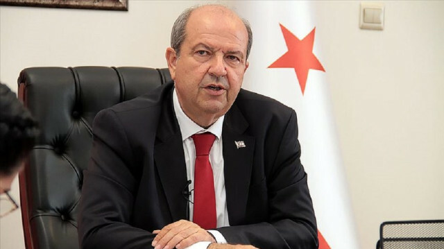 Ersin Tatar, president of the Turkish Republic of Northern Cyprus (TRNC) 