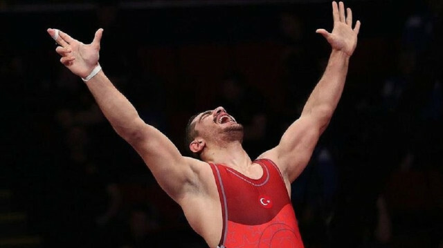 Turkish wrestler Taha Akgul 