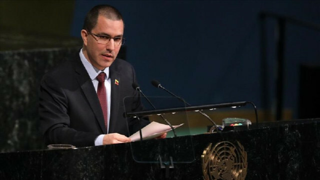 Venezuela’s foreign affairs minister Jorge Arreaza 
