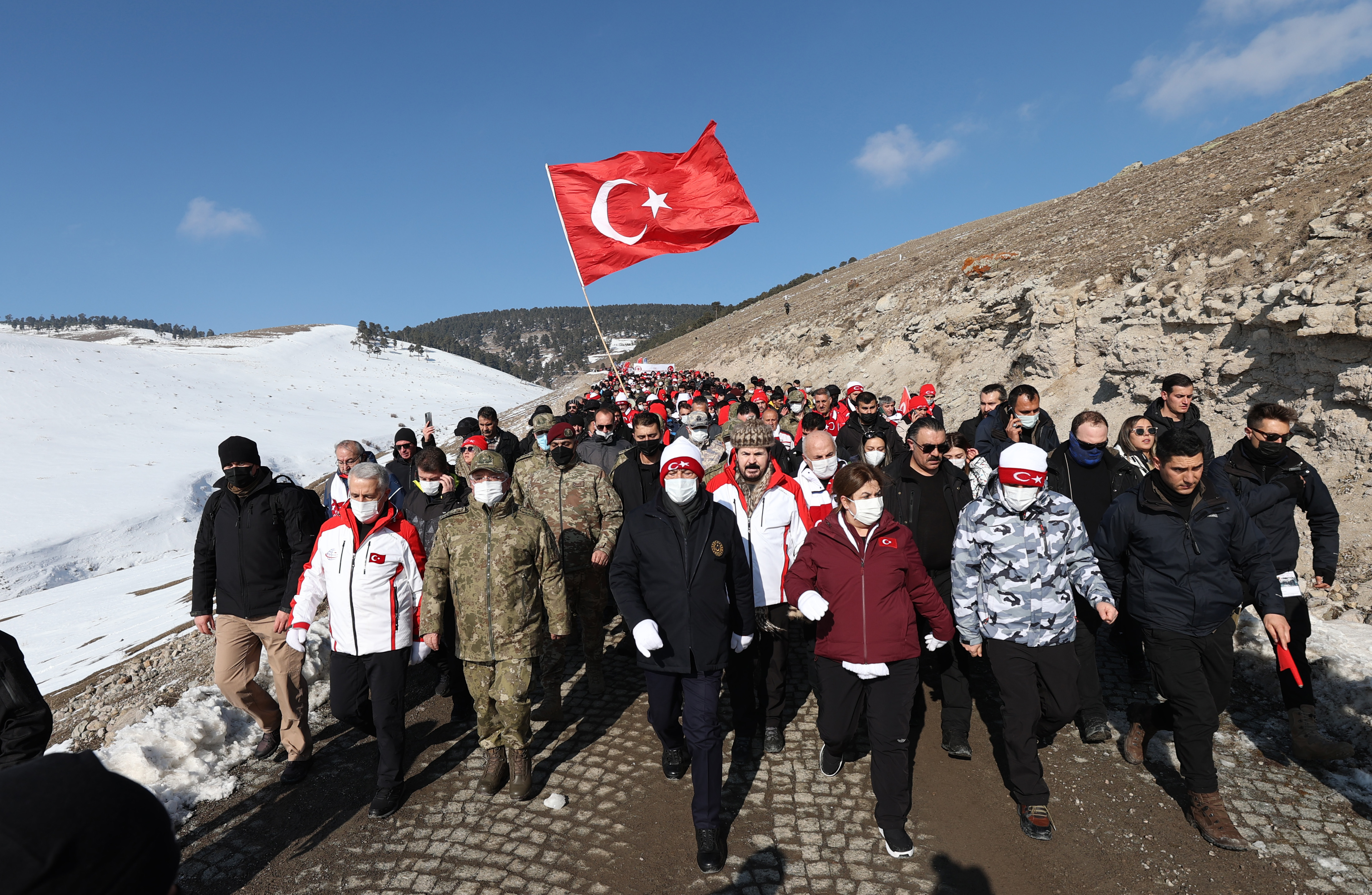 Türkiye Sarıkamış'ta 'Şühedanın İzinde': Şehitleri anma programına HDP ve İYİ Parti temsilci göndermedi