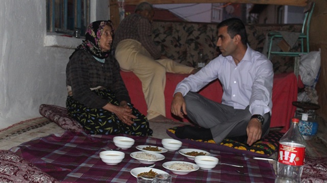 ​Kaymakam iftarlarını onlara adadı