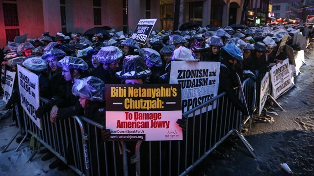 Yahudilerden Netanyahuya büyük tepki