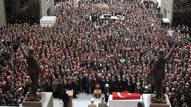 Funeral ceremony for Turkish prosecutor 