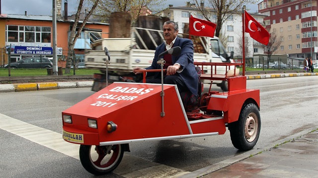 Erzurumlu usta sonunda bunu da yaptı