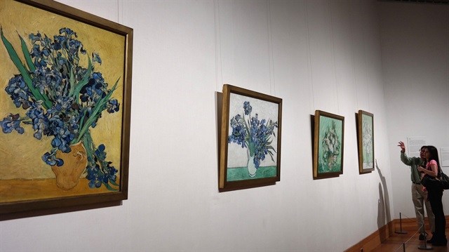 Van Gogh'un "çiçekler"i 125 yıl sonra ilk defa bir arada