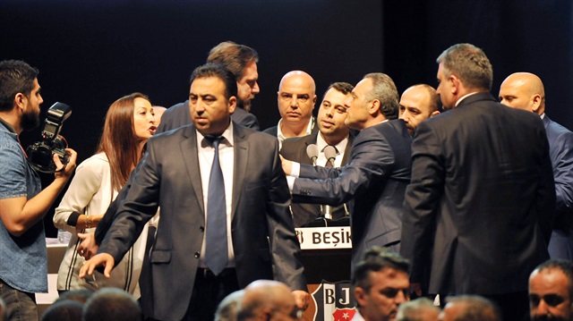Beşiktaş Kongresinde Büyük Gerginlik