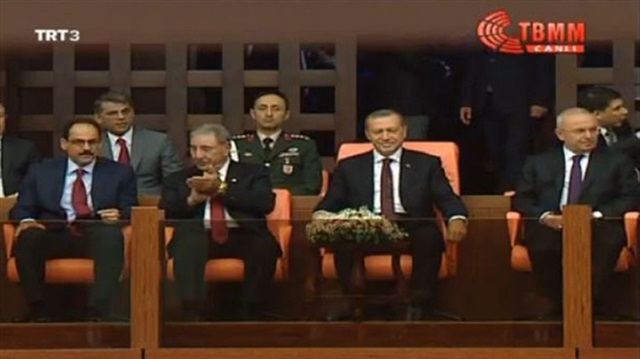Erdoğan Mecliste