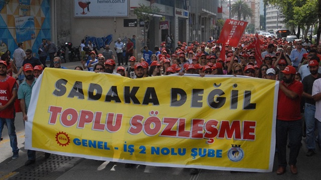 İzmir Büyükşehir Belediyesinde işci isyanı