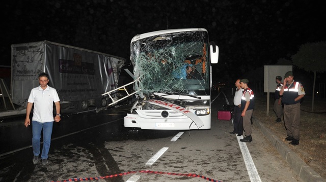 Bursa Da Otobus Kazasi 33 Yarali