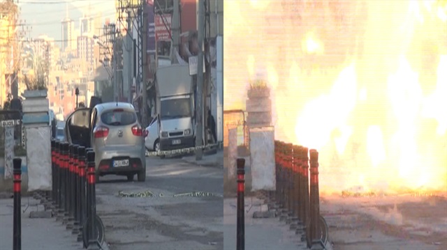 Adana Da Bomba Yuklu Arac Boyle Patlatildi Yeni Safak