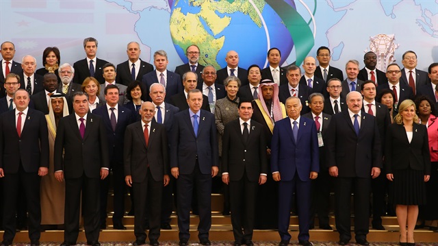 Cumhurbaşkanı Recep Tayyip Erdoğan'ın Türkmenistan ziyaretinden kareler