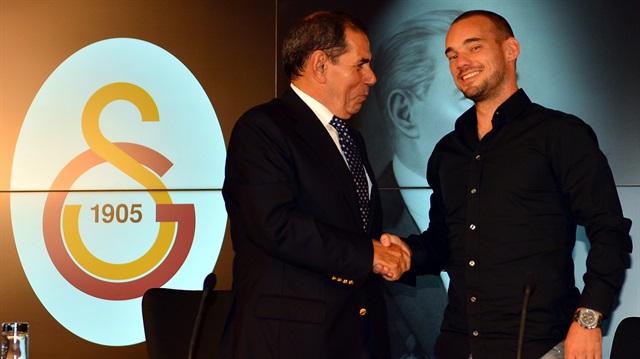 Dursun Özbek- Wesley Sneijder (Galatasaray)