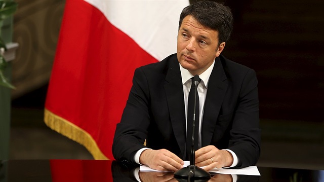 İtalya Başbakanı Renzi, “Bu referandumu, o sondaj platformlarında çalışan işçiler kazandı” dedi.