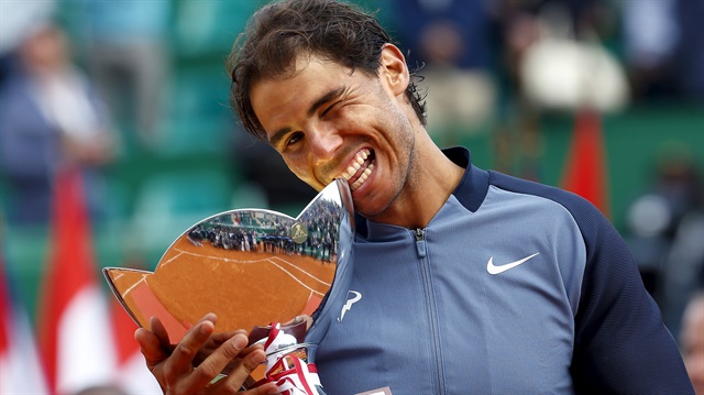 Rafael Nadal, Monte Carlo'da 9. kez şampiyon oldu.
