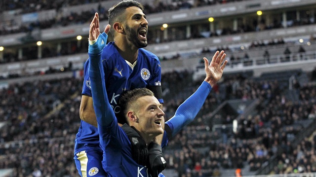 Vardy ile Mahrez (Leicester City)