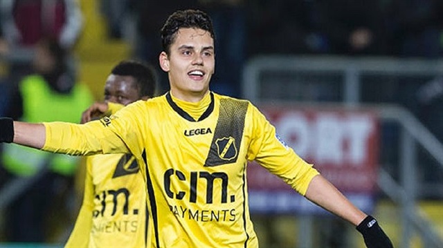 Enes Ünal, NAC Breda formasıyla 10 maçta 9 gol attı.