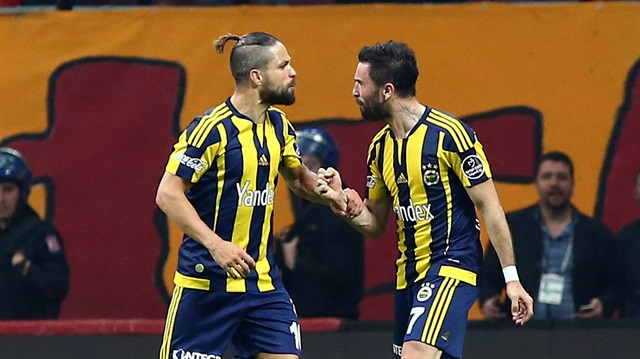 Galatasaray derbisinde Gökhan - Diego birbirine girmişti.