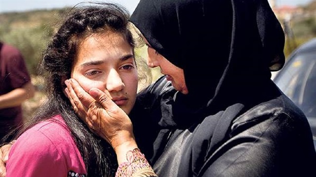 12 yaşındaki Filistinli kız çocuğu Dima el-Vavi, yaşadıklarının şokunu üzerinden atamadığını ve tekrar tutuklanmaktan korktuğunu söyledi.