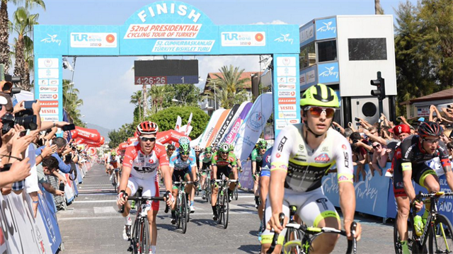52. Cumhurbaşkanlığı Bisiklet Turu'nun, Seydişehir-Alanya etabını İtalya'nın Lampre-Merida takımı sporcusu Sacha Modolo kazandı.