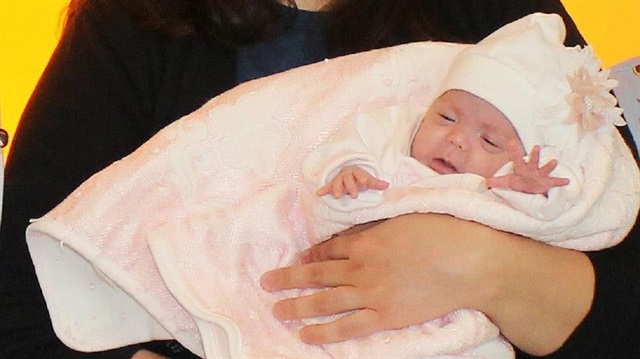 Doğduğun yalnızca 480 gram olan Ayşe Miray bebek bugün 2 kilo 200 gram ağırlğında hastaneden taburcu edildi.