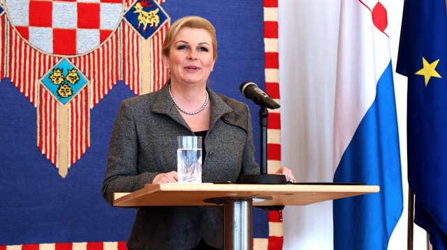 Hırvatistan Cumhurbaşkanı Kolinda Grabar Kitarovic, "Müslümanlar Hırvatistan toplumun ve kültürünün vazgeçilmez bir parçasıdır" dedi.