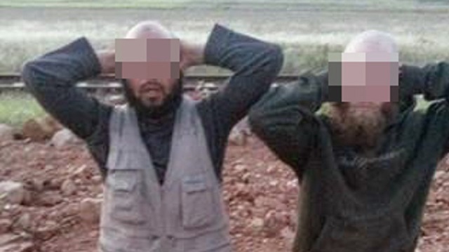 Kilis'in Elbeyli ilçesinde, Suriye'den Türkiye'ye sızmaya çalışan 2 DAEŞ'li terörist yakalandı. 
