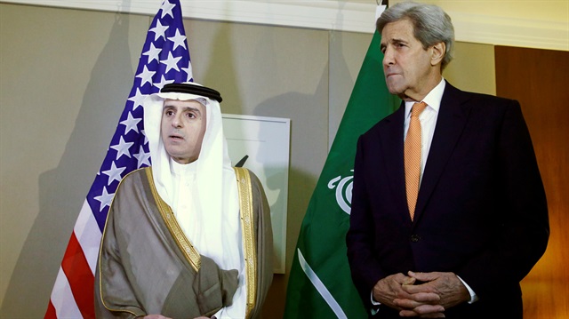 ABD Dışişleri Bakanı John Kerry ve Suudi Arabistan Dışişleri Bakanı Adil bin Ahmed el-Cübeyr İsviçre'nin Cenevre kentinde Suriye'deki ateşekesi görüştü.