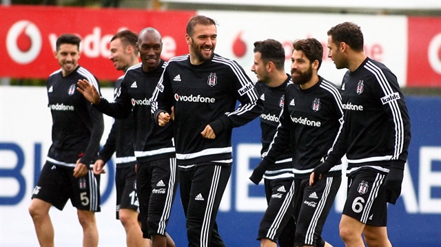 Beşiktaş'ta Galatasaray derbisinin hazırlıkları sürüyor.