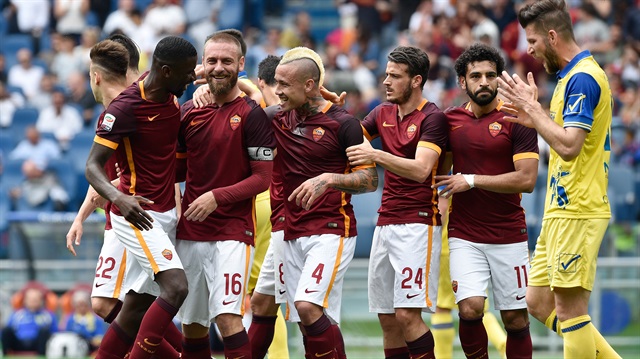 Roma evinde Chievo'yu 3-0 mağlup etti.