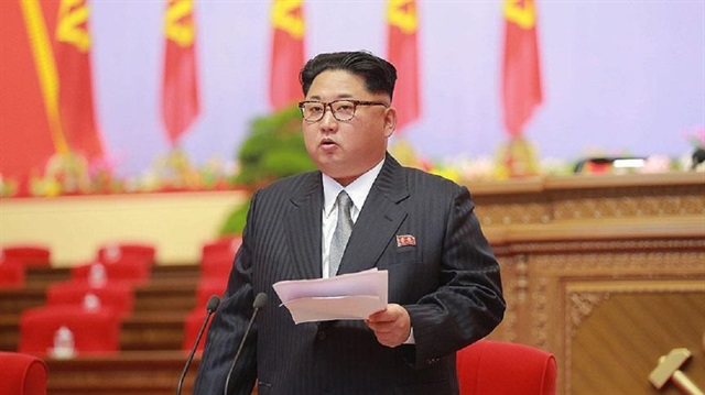 Kim Jong*un Kuzey Kore'de iktidardaki İşçi Partisi'nin liderliğine getirildi.