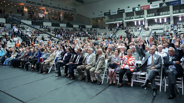 Beşiktaş Kulübü'nün kongresi...