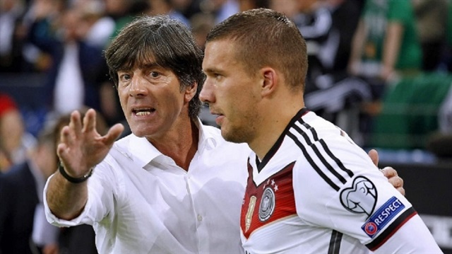 Lukas Podolski Almanya Milli takım formasıyla 84 maçta 34 gol attı.