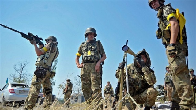 Ukrayna'nın doğusundaki askeri operasyonda 7 asker hayatını kaybetti.