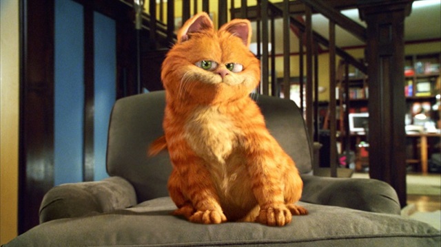 Munzur kedi Garfield beyazperdeye dönmek için hazırlanıyor.