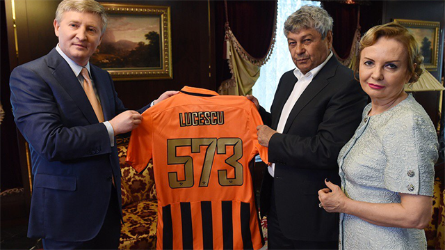 Lucescu, Shakhtar Donetsk'e veda etti.