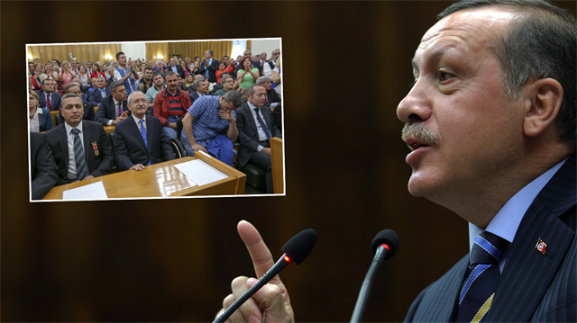 CHP lideri Kemal Kılıçdaroğlu'nun, partisinin 24 Mayıs'taki grup toplantısındaki konuşması sırasında, bir grup CHP'linin alkışlar eşliğinde slogan atarak Cumhurbaşkanı Erdoğan'a hakaret etmişti. 