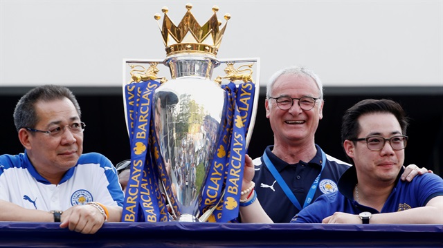 Leicester City, Premier Lig şampiyonluğunu büyük coşkuyla kutladı...