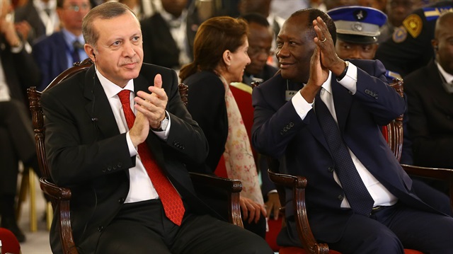 Cumhurbaşkanı Erdoğan-Fildişi Sahili Devlet Başkanı Alassane Vattara