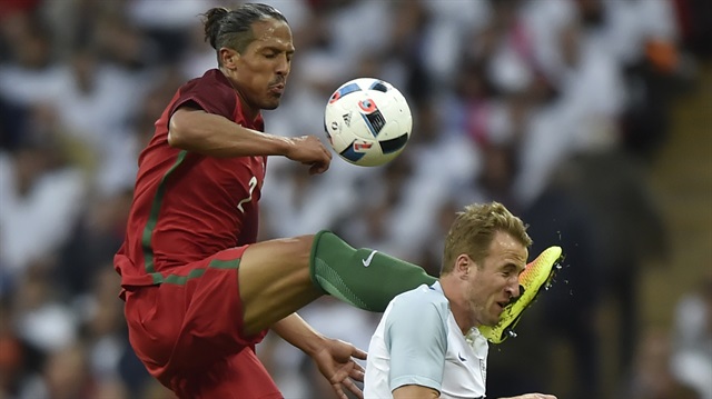 Bruno Alves'in Kane'e yaptığı sert hareket