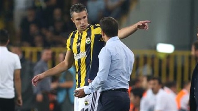 Van Persie - Pereira gerginliği haftalar boyunca Fenerbahçe'yi etkilemişti.